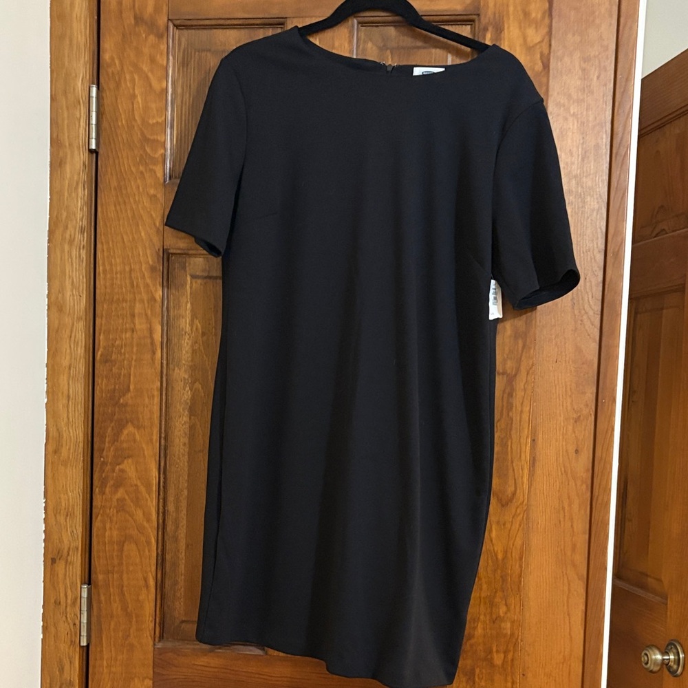 Old Navy Black Short Sleeve Dress
